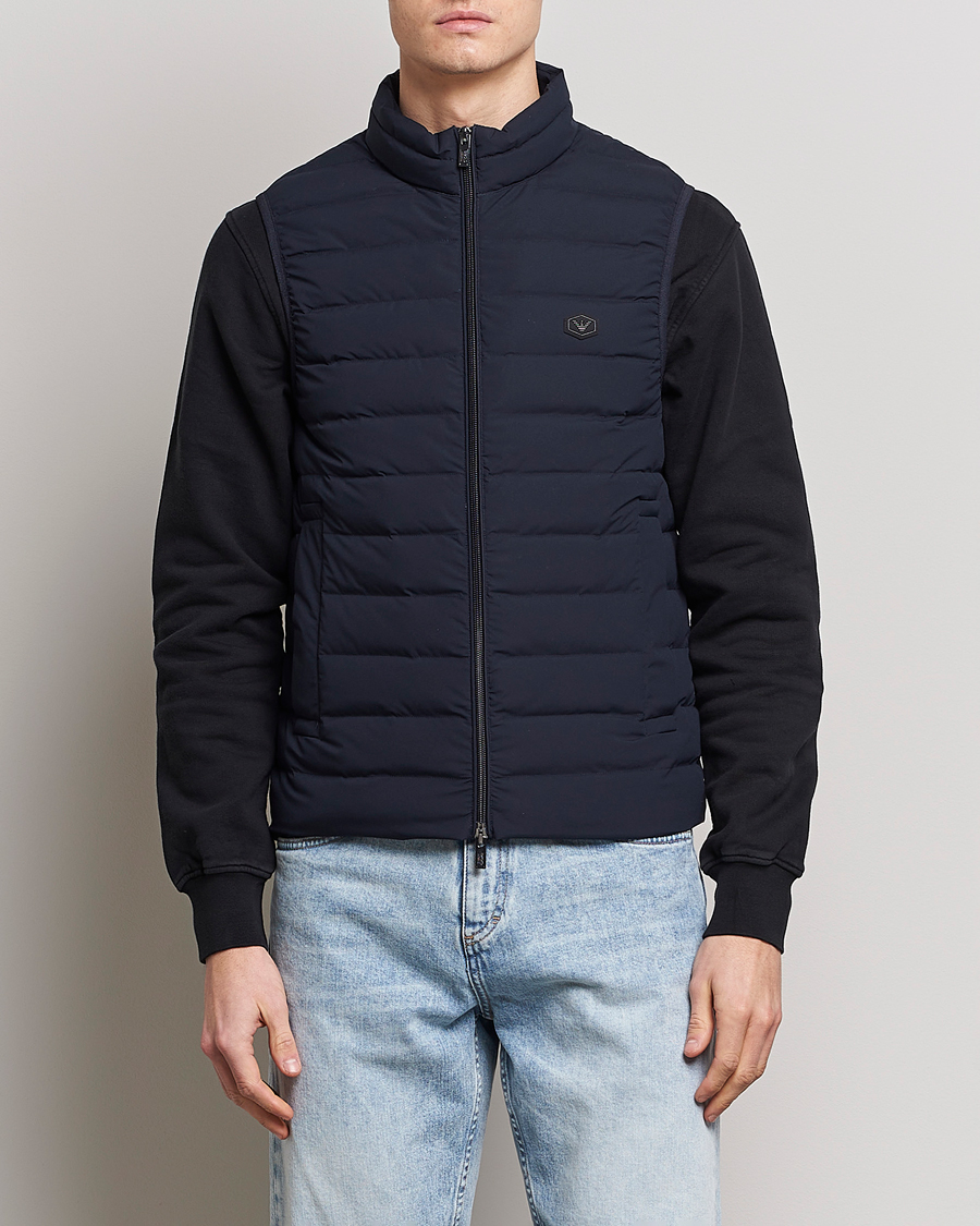 Herre | Veste | Emporio Armani | Light Vest Navy