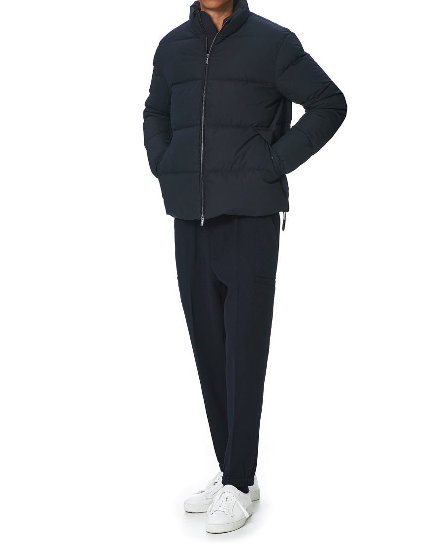 Herre | Jakker | Emporio Armani | Comfort Stretch Down Jacket Navy