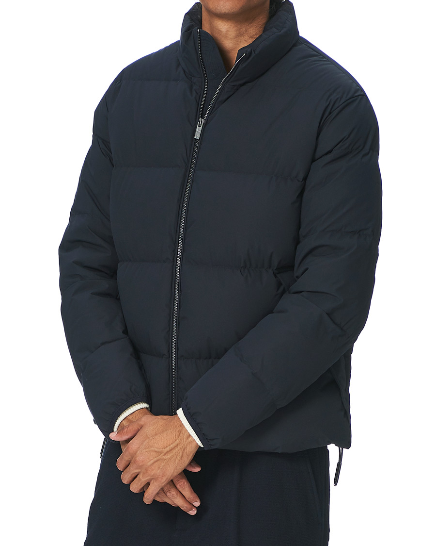 Herre | Jakker | Emporio Armani | Comfort Stretch Down Jacket Navy