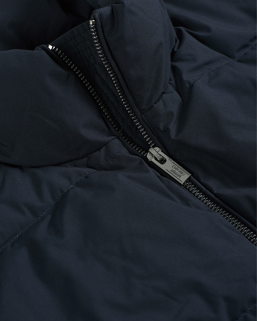 Herre | Jakker | Emporio Armani | Comfort Stretch Down Jacket Navy
