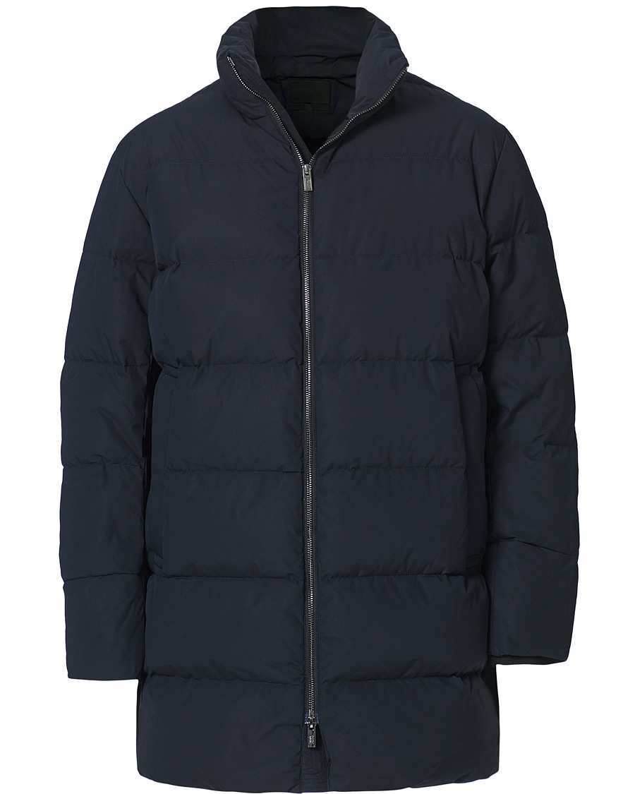 Herre | Jakker | Emporio Armani | Comfort Stretch Down Parka Navy