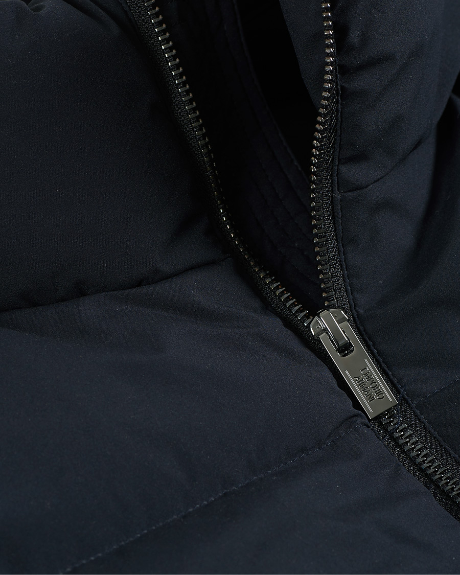 Herre | Jakker | Emporio Armani | Comfort Stretch Down Parka Navy