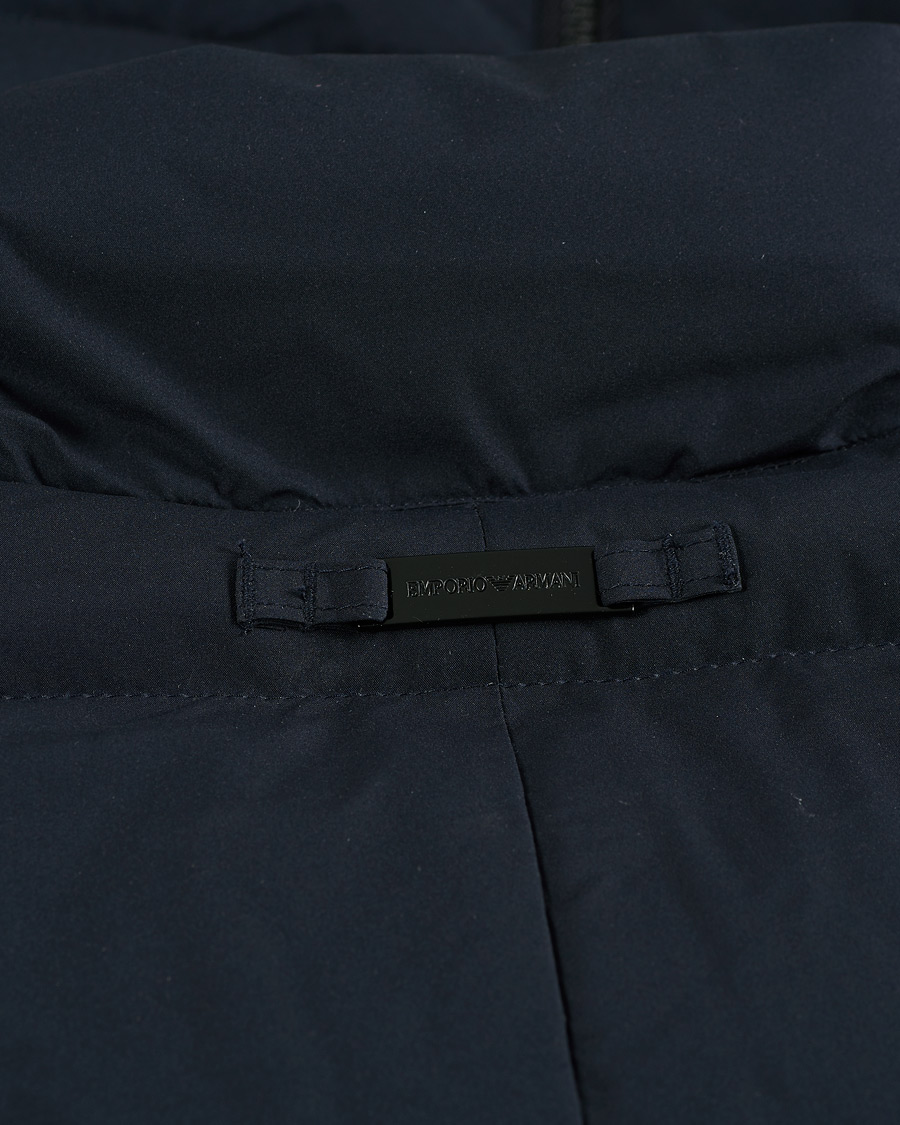 Herre | Jakker | Emporio Armani | Comfort Stretch Down Parka Navy