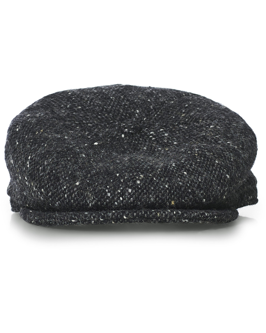 Herre | Lock & Co Hatters Glen Flat Wool Cap Dark Grey | Lock & Co Hatters | Glen Flat Wool Cap Dark Grey