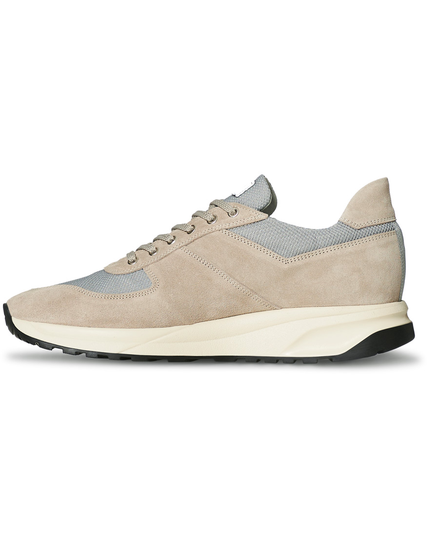 Herre | C.QP Stride Suede/Mesh Running Sneaker Stone Grey | CQP | C.QP Stride Suede/Mesh Running Sneaker Stone Grey