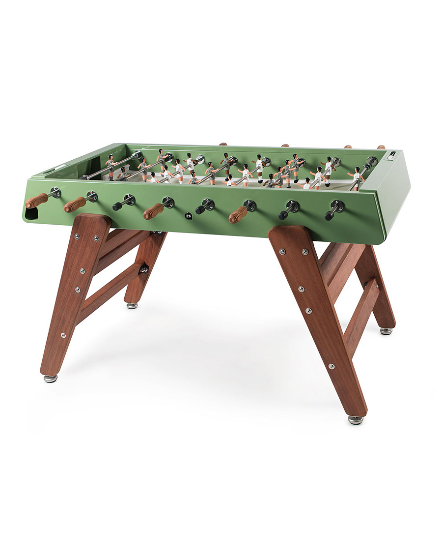 Herre | | RS Barcelona | RS 3 Wood Football Table Green