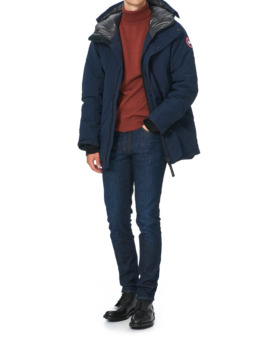Herre | Jakker | Canada Goose | Sanford Parka Atlantic Navy