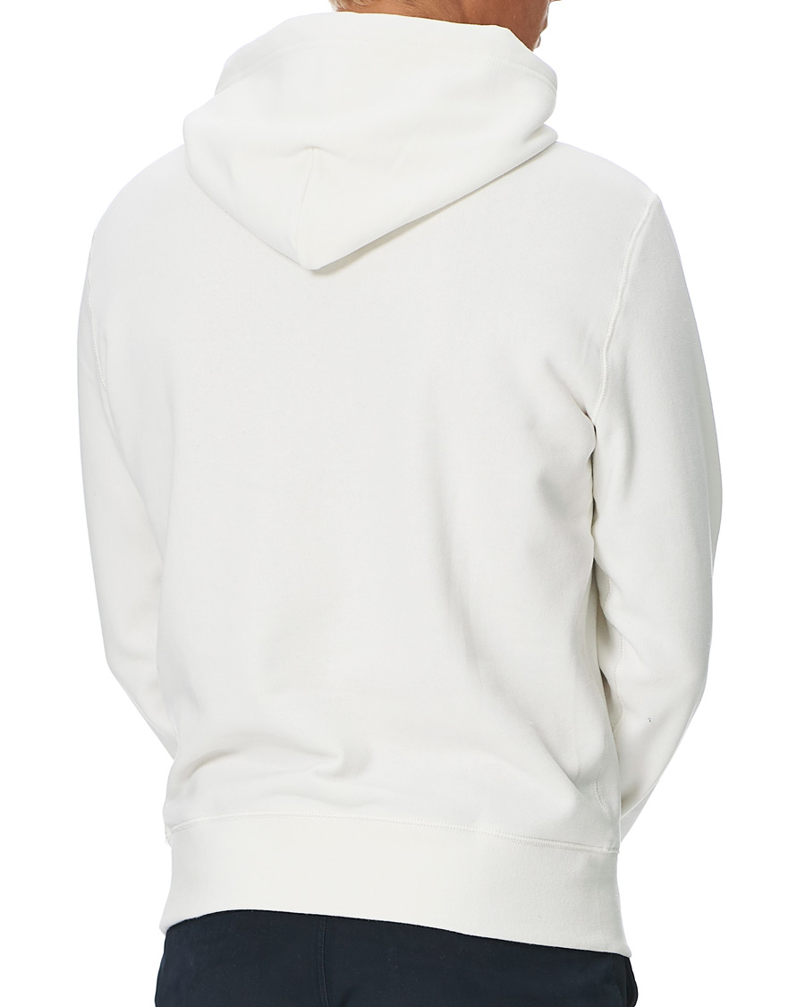Herre | Trøjer | Polo Ralph Lauren | Magic Fleece Logo Hoodie Deckwash White