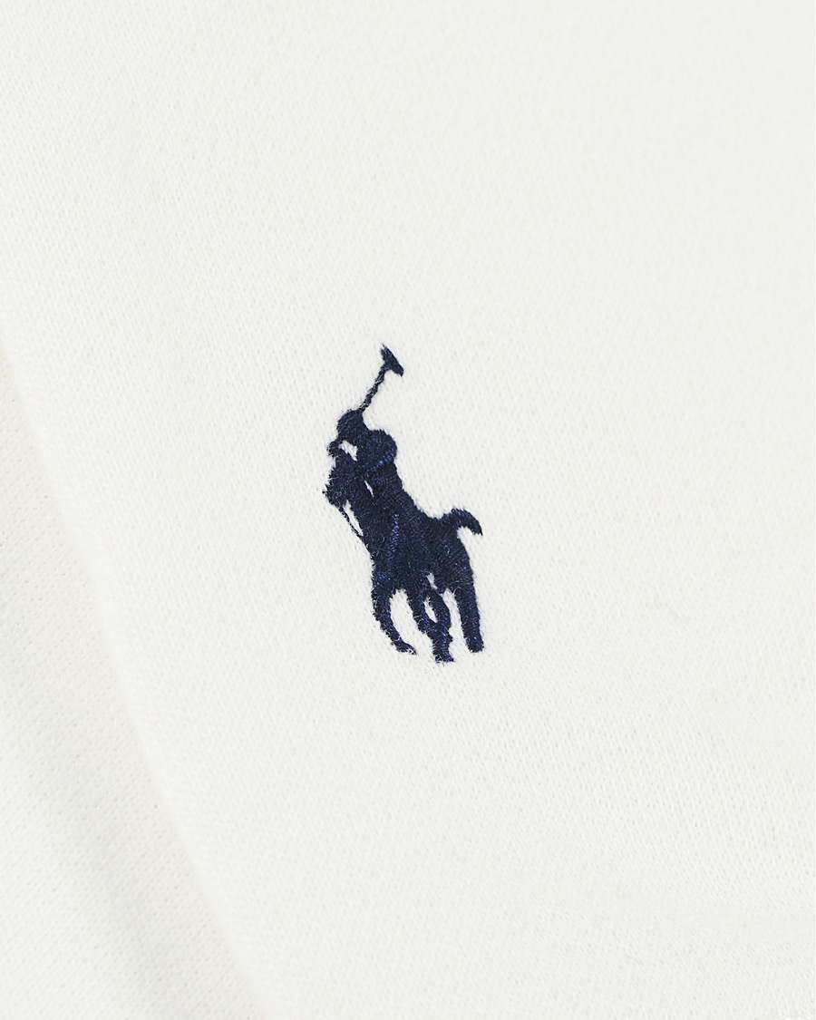 Herre | Trøjer | Polo Ralph Lauren | Magic Fleece Logo Hoodie Deckwash White