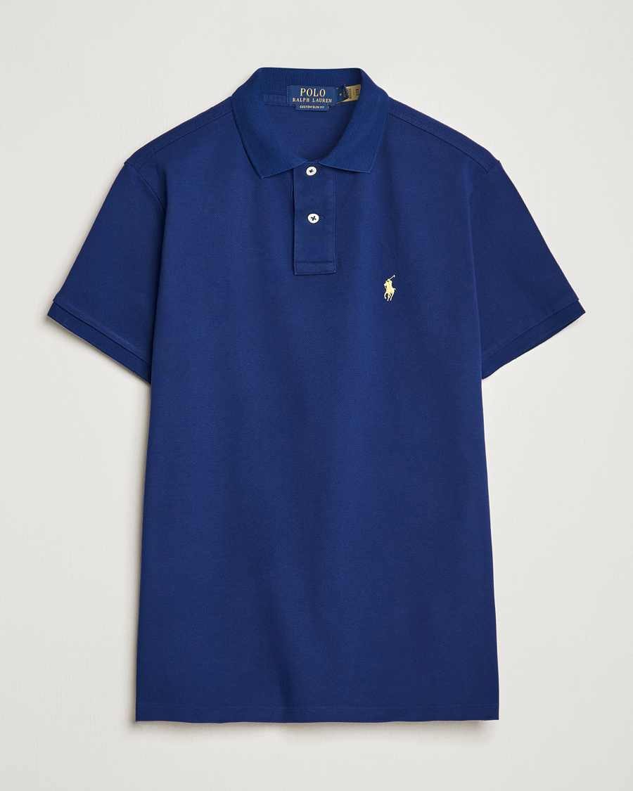 Herre | Polotrøjer | Polo Ralph Lauren | Custom Slim Fit Polo Fall Royal