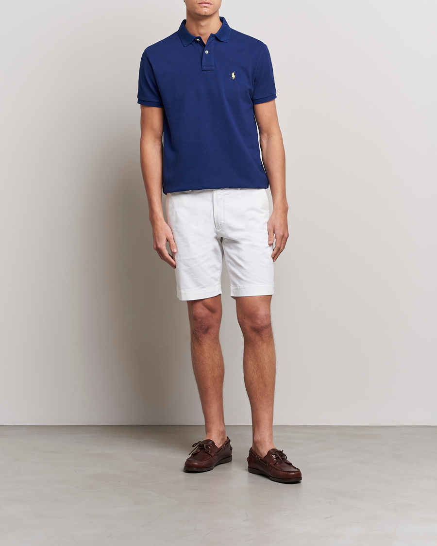 Herre | Polotrøjer | Polo Ralph Lauren | Custom Slim Fit Polo Fall Royal