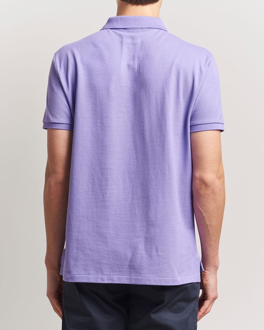 Herre | Polotrøjer | Polo Ralph Lauren | Custom Slim Fit Polo Cactus Purple