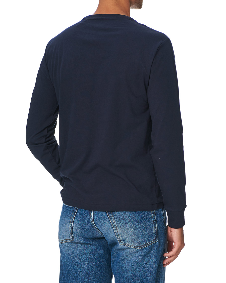 Herre | T-Shirts | Polo Ralph Lauren | Custom Slim Fit Long Sleeve Tee Ink