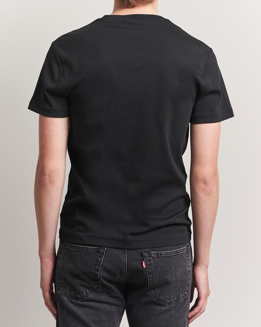 Herre | T-Shirts | Polo Ralph Lauren | Luxury Pima Cotton Crew Neck T-Shirt Black