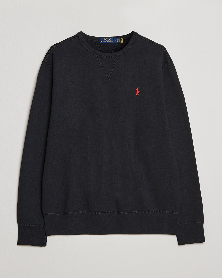 Herre | Trøjer | Polo Ralph Lauren | Crew Neck Sweatshirt Polo Black