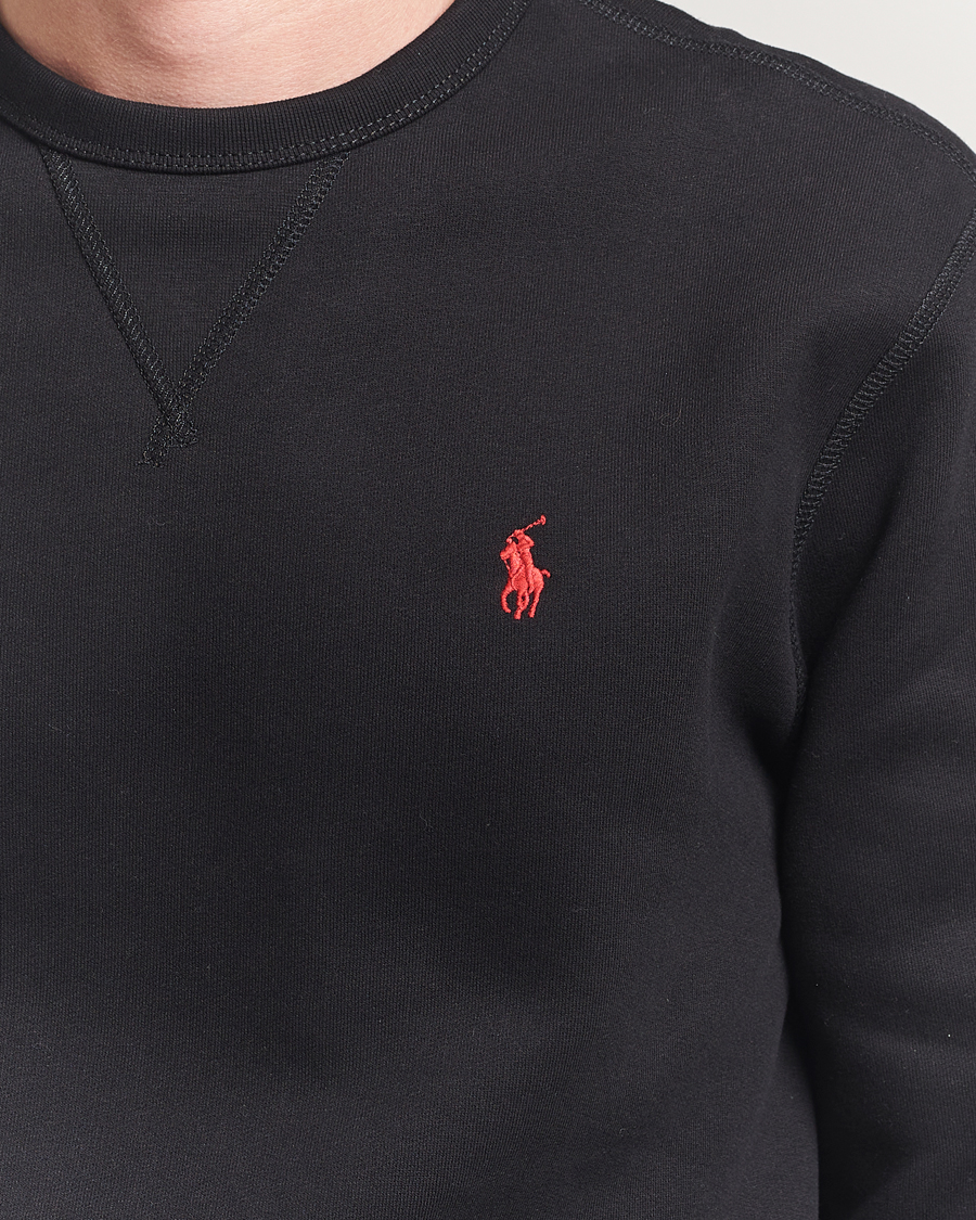 Herre | Trøjer | Polo Ralph Lauren | Crew Neck Sweatshirt Polo Black