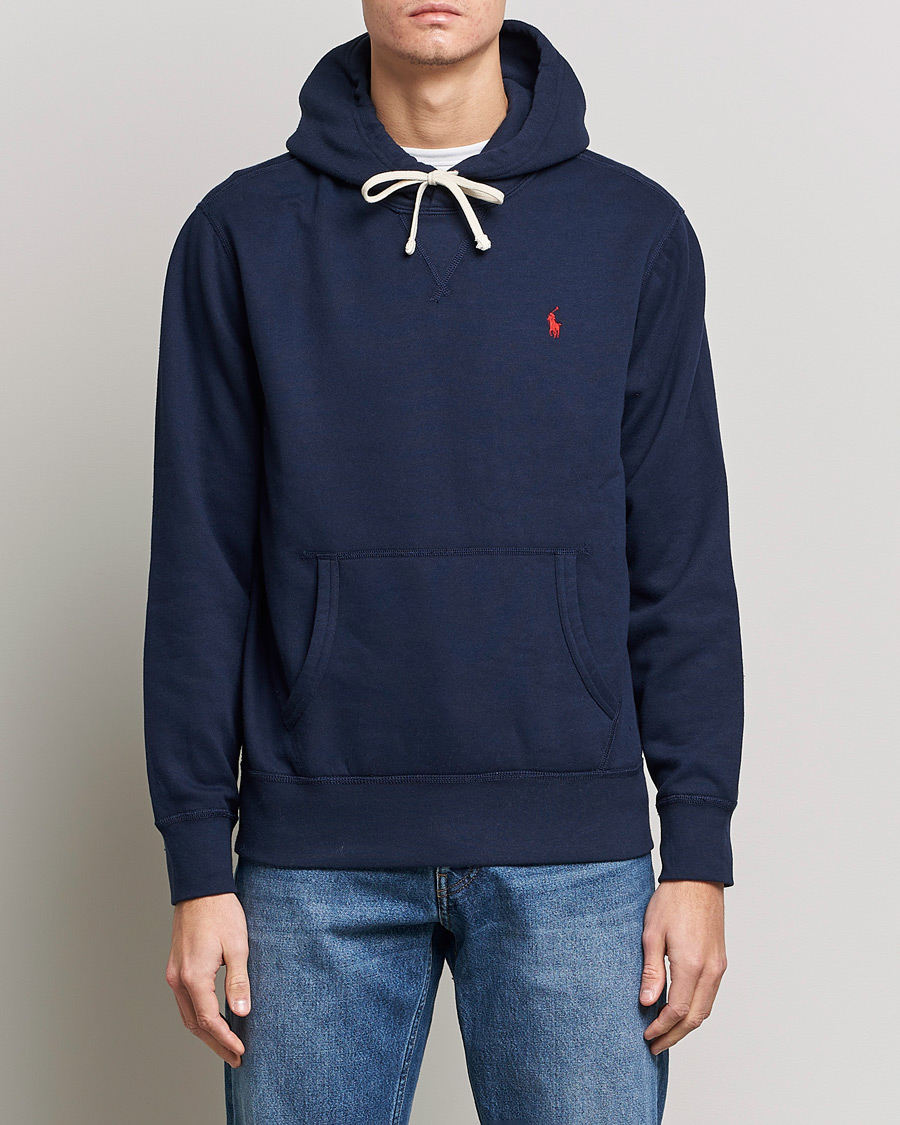Herre | Trøjer | Polo Ralph Lauren | RL Fleece Hoodie Cruise Navy