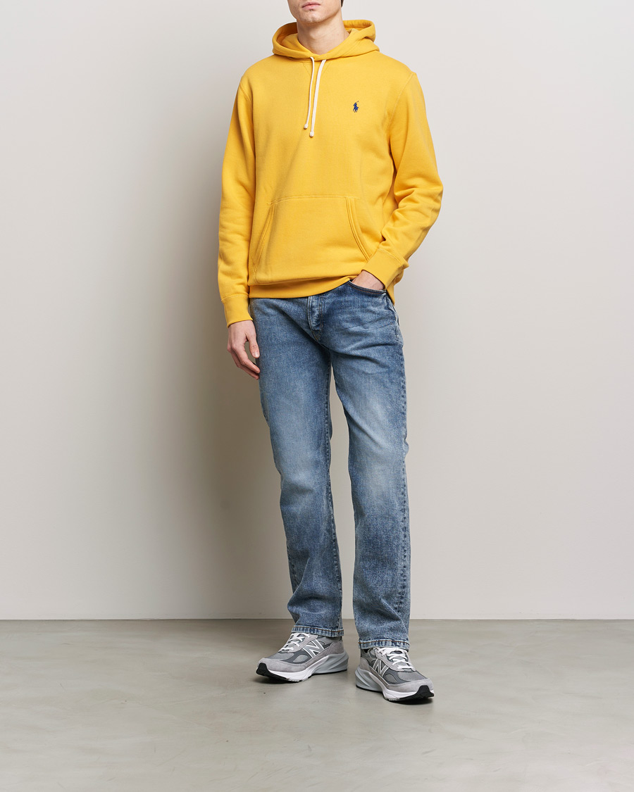 Herre | Trøjer | Polo Ralph Lauren | RL Fleece Hoodie Gold Bugle
