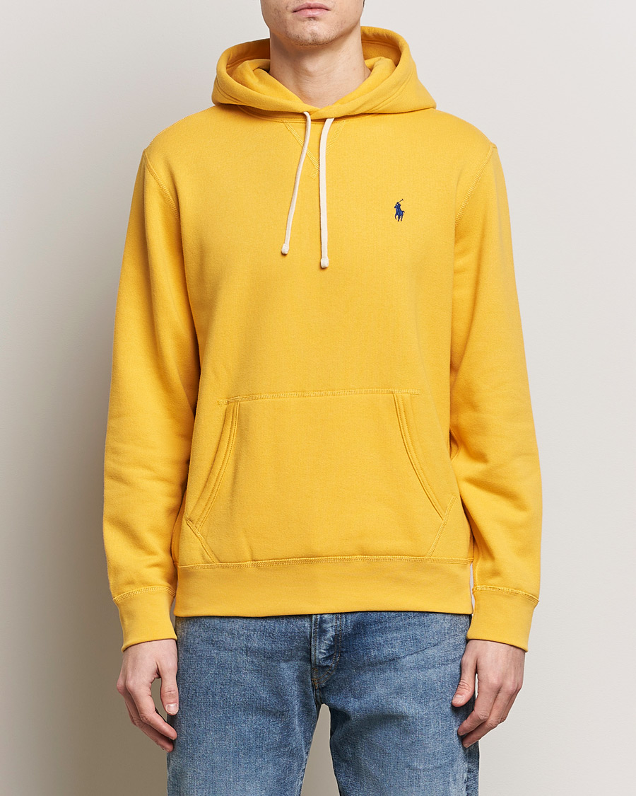 Herre | 20% udsalg | Polo Ralph Lauren | RL Fleece Hoodie Gold Bugle