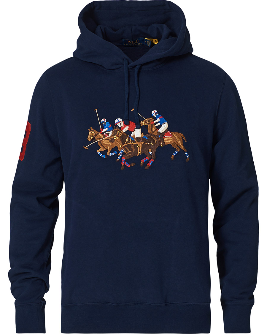 Herre | Trøjer | Polo Ralph Lauren | Match Club Magic Fleece Hoodie Newport Navy