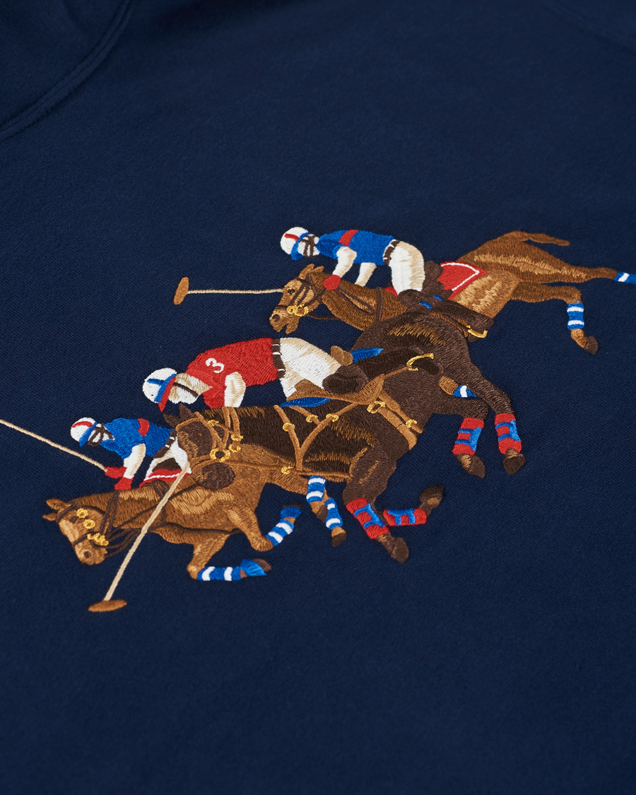 Herre | Trøjer | Polo Ralph Lauren | Match Club Magic Fleece Hoodie Newport Navy