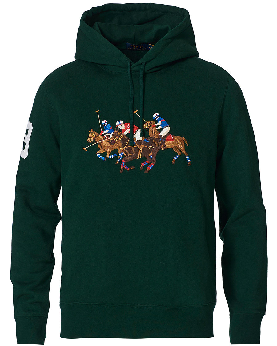 Herre | Trøjer | Polo Ralph Lauren | Match Club Hoodie College Green