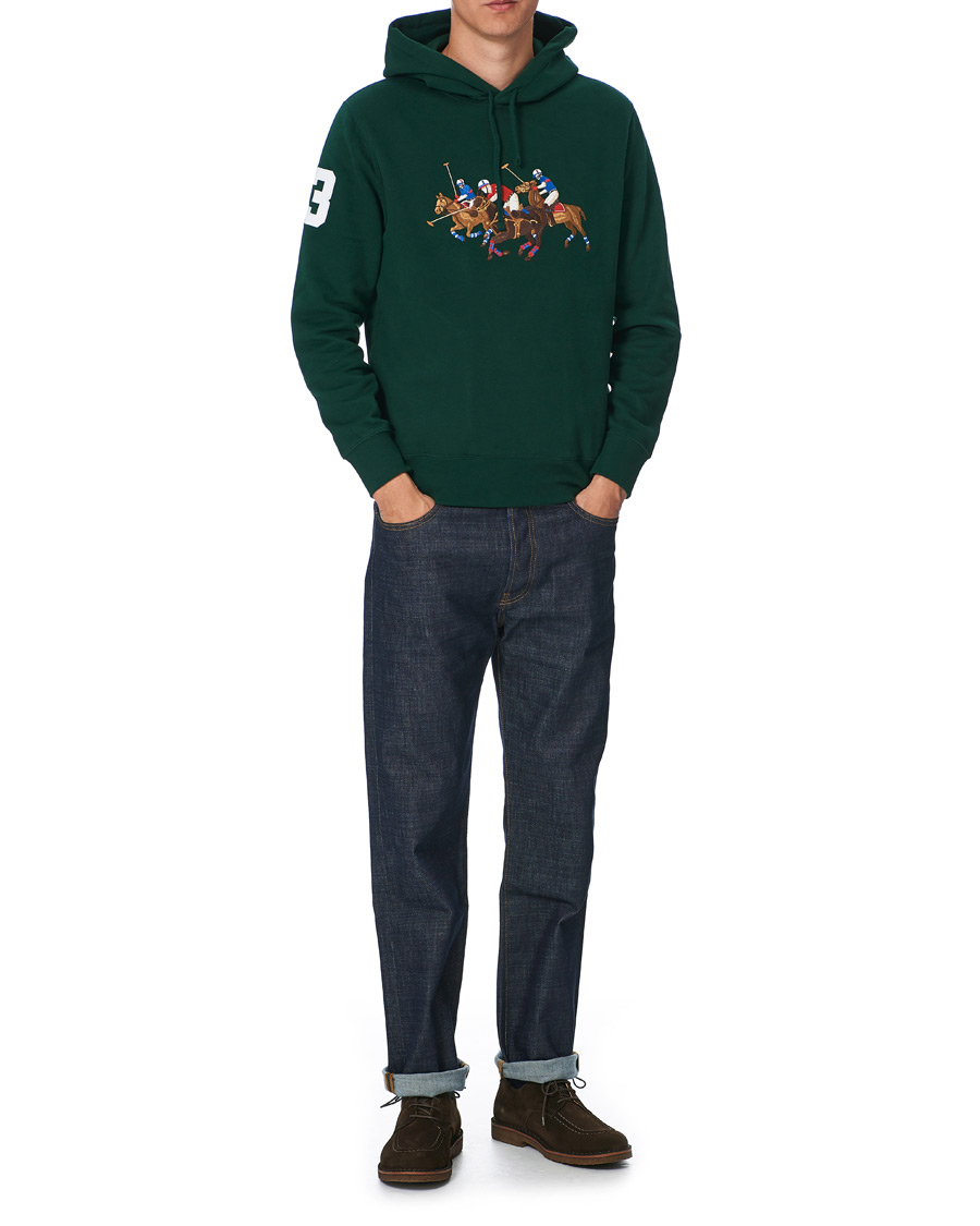 Herre | Trøjer | Polo Ralph Lauren | Match Club Hoodie College Green