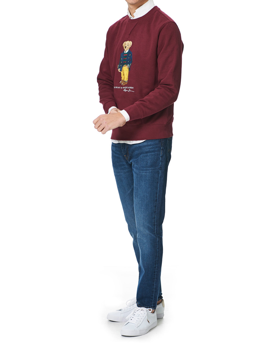 Herre | Trøjer | Polo Ralph Lauren | Bear Sweatshirt Classic Wine