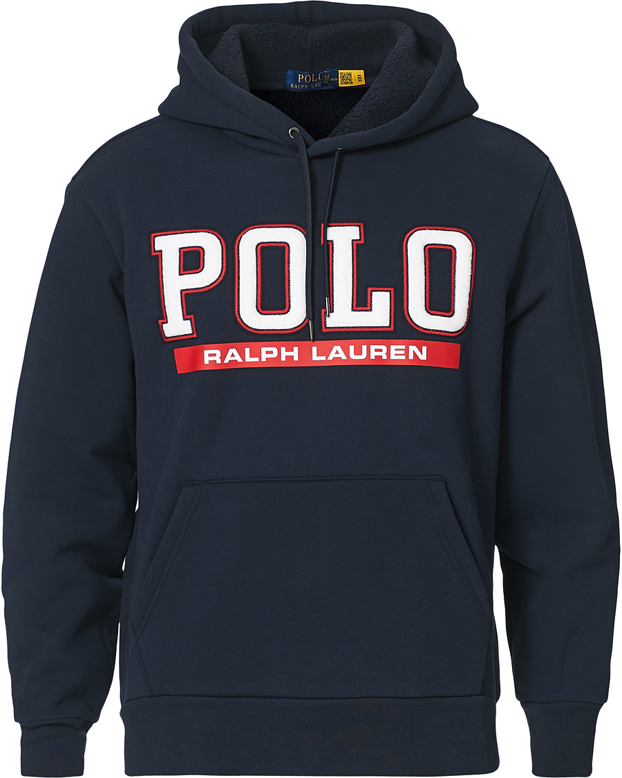 Herre | Trøjer | Polo Ralph Lauren | Logo Hoodie Aviator Navy
