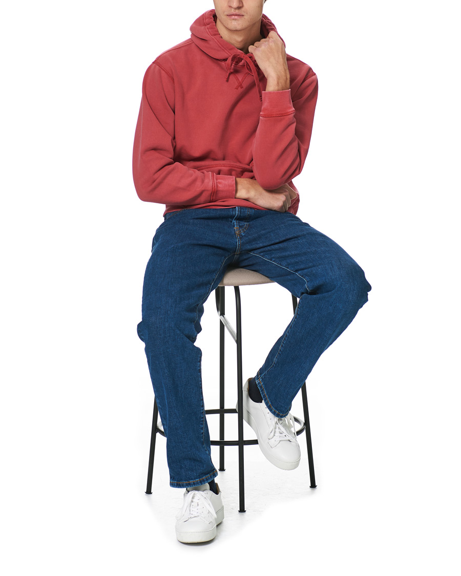 Herre | Trøjer | Polo Ralph Lauren | Garment Dyed Hoodie Northwest Deep Red