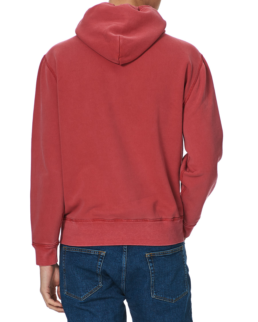 Herre | Trøjer | Polo Ralph Lauren | Garment Dyed Hoodie Northwest Deep Red