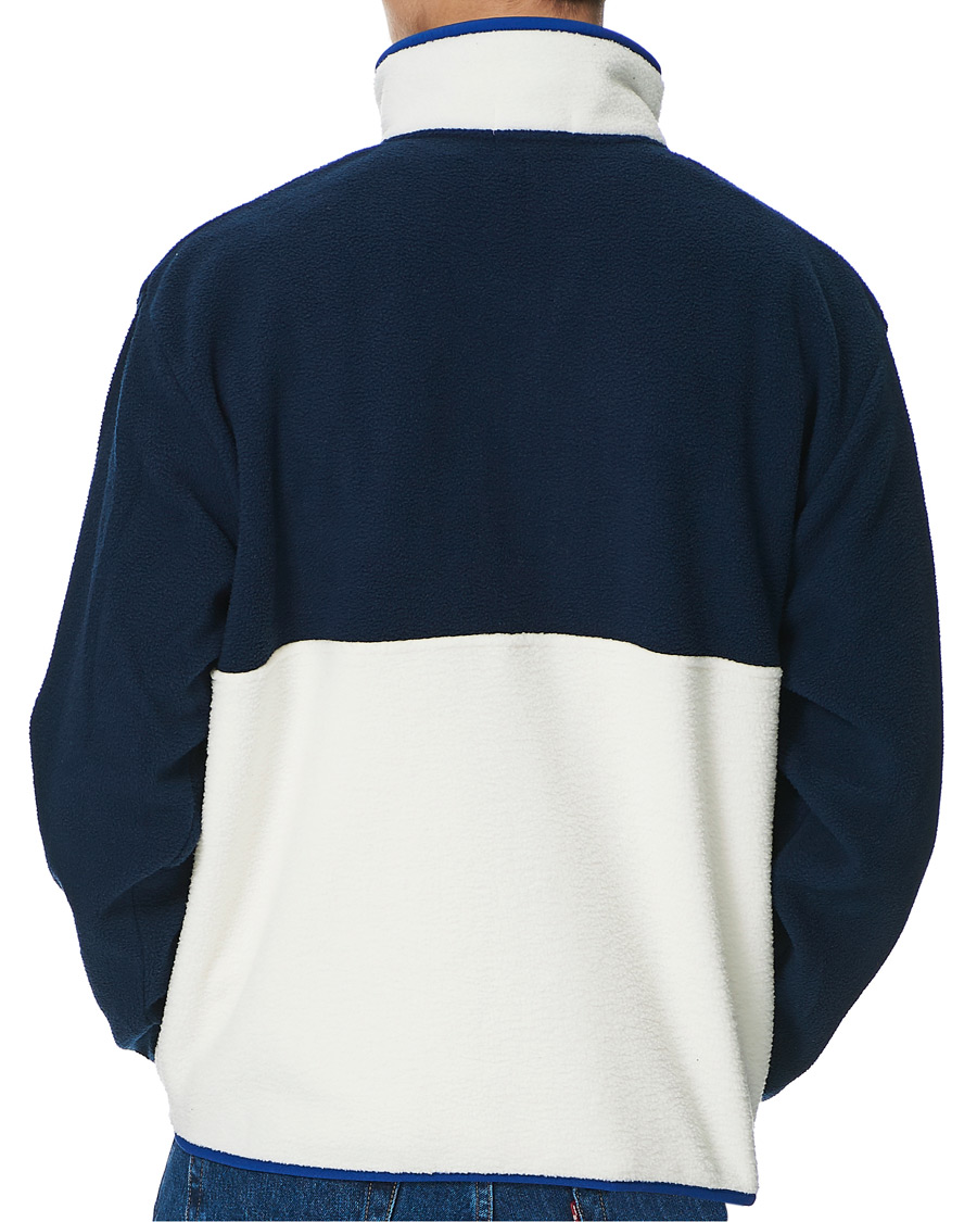 Herre | Trøjer | Polo Ralph Lauren | Vintage Poly Fleece Half Zip Sweater Navy/White