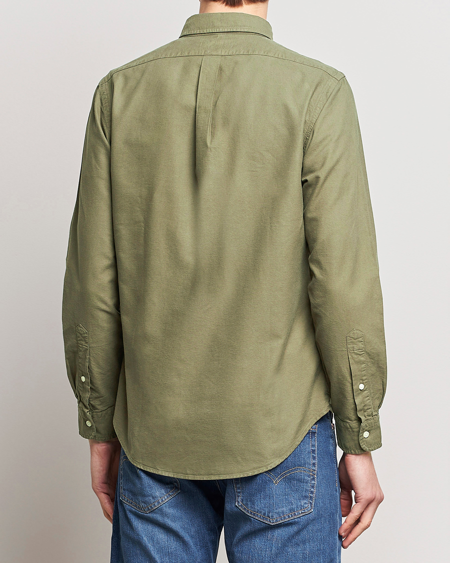 Herre | Skjorter | Polo Ralph Lauren | Slim Fit Garment Dyed Oxford Defender Green