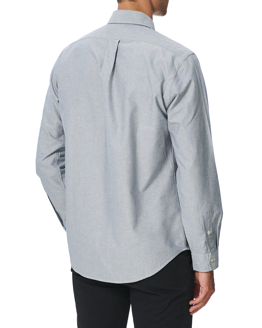 Herre | Skjorter | Polo Ralph Lauren | Custom Fit Oxford Button Down Shirt Slate