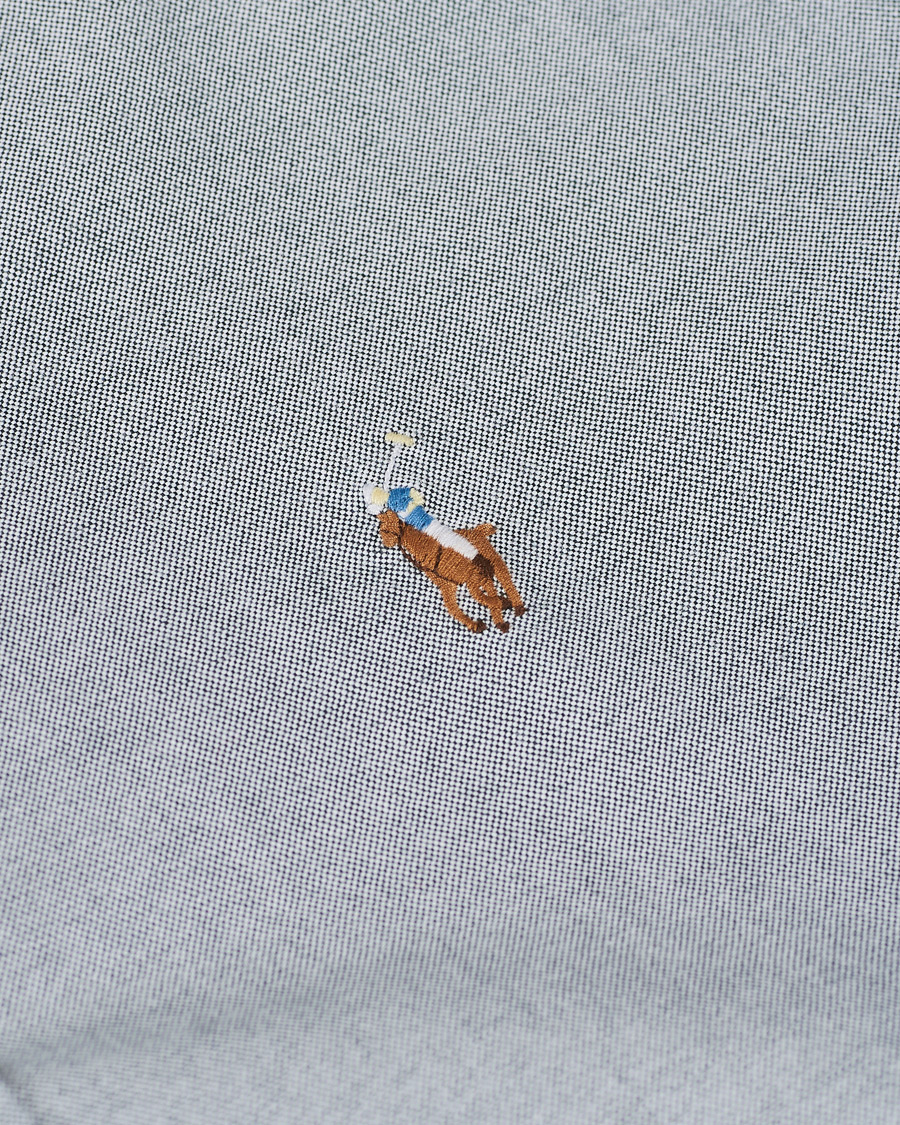 Herre | Skjorter | Polo Ralph Lauren | Custom Fit Oxford Button Down Shirt Slate