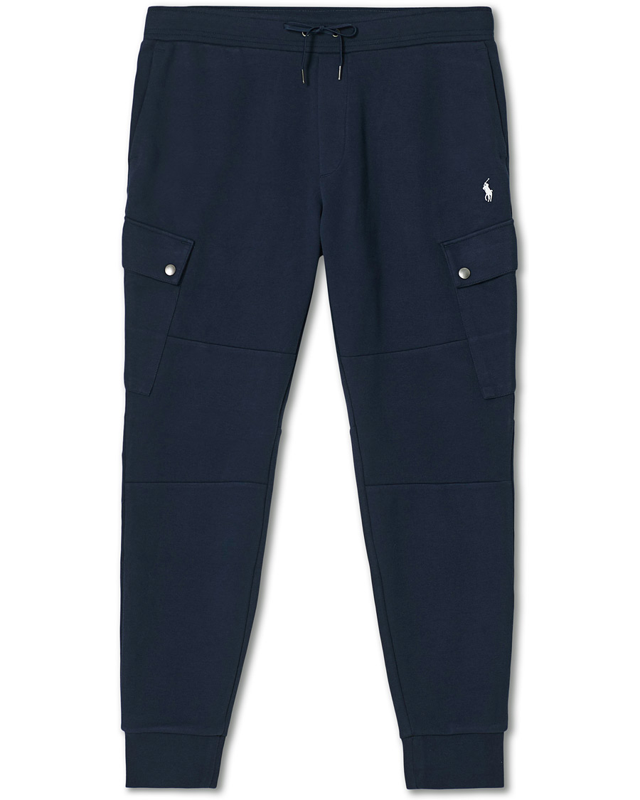 Herre | Bukser | Polo Ralph Lauren | Double Knit Cargo Sweatpants Aviator Navy