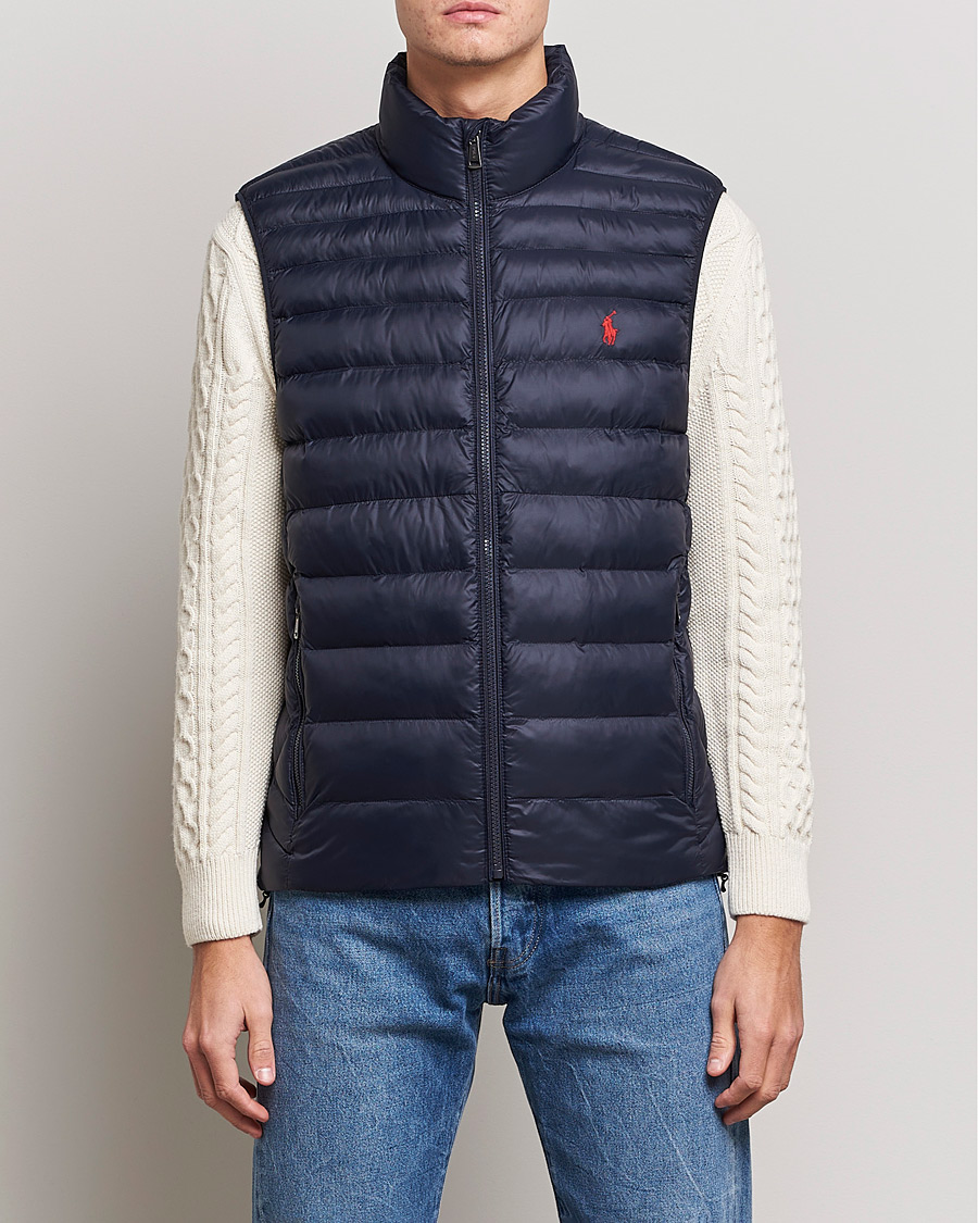 Herre | Jakker | Polo Ralph Lauren | Earth Down Vest Collection Navy