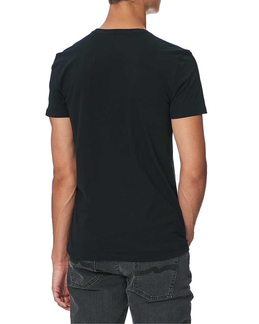 Herre | T-Shirts | Polo Ralph Lauren | 3-Pack Crew Neck Tee Black/Charcoal/Eaton Red