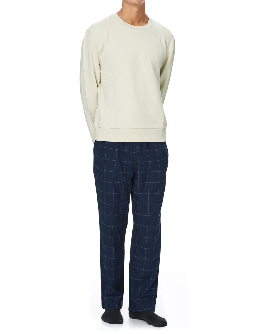 Herre | Pyjamas & Morgenkåber | Polo Ralph Lauren | Flannel Pyjama Pants Window Pane Navy