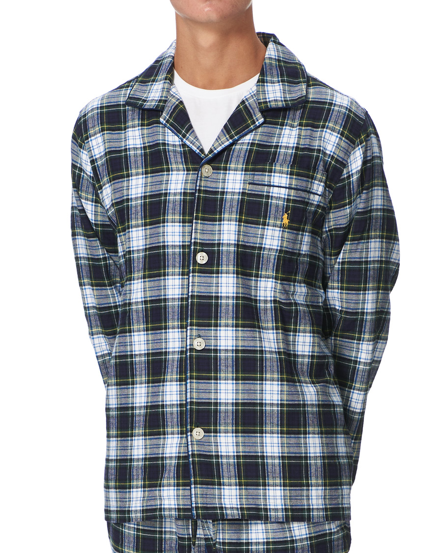 Herre | Pyjamas & Morgenkåber | Polo Ralph Lauren | Flannel Pyjama Set Evergreen Plaid