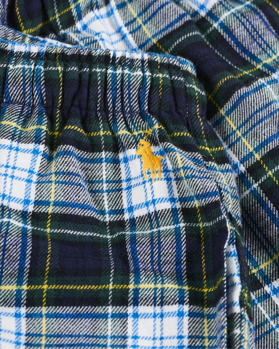 Herre | Pyjamas & Morgenkåber | Polo Ralph Lauren | Flannel Pyjama Set Evergreen Plaid