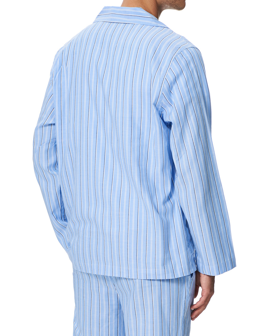 Herre | Pyjamas & Morgenkåber | Polo Ralph Lauren | Cotton Pyjama Set Blue Stripe