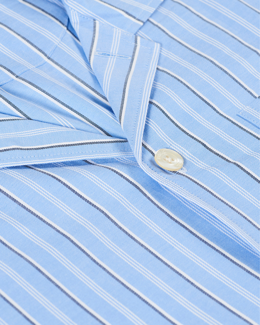 Herre | Pyjamas & Morgenkåber | Polo Ralph Lauren | Cotton Pyjama Set Blue Stripe