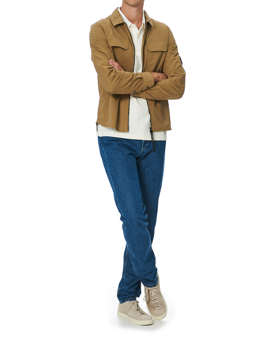 Herre | Skjorter | C.P. Company | Garment Dyed Overshirt Khaki