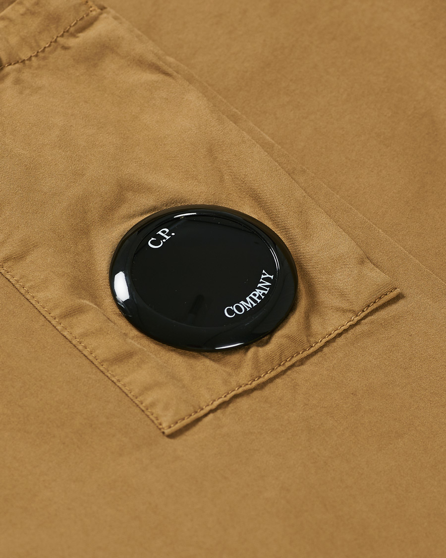 Herre | Skjorter | C.P. Company | Garment Dyed Overshirt Khaki