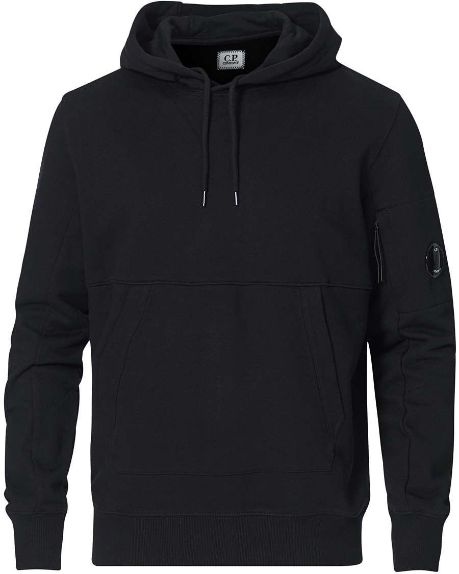 Herre | Trøjer | C.P. Company | Hooded Lens Sweatshirt Black
