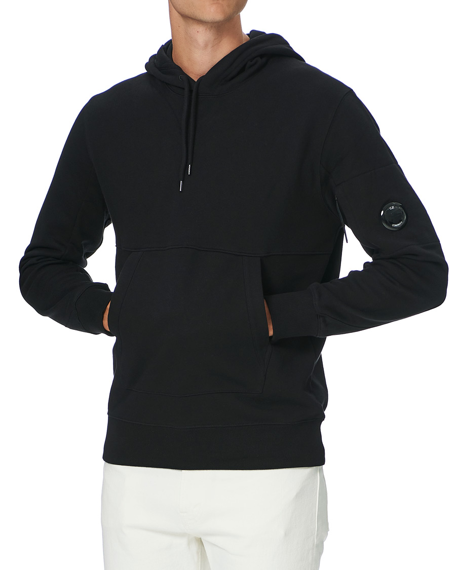 Herre | Trøjer | C.P. Company | Hooded Lens Sweatshirt Black