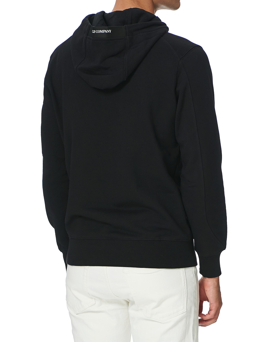 Herre | Trøjer | C.P. Company | Hooded Lens Sweatshirt Black