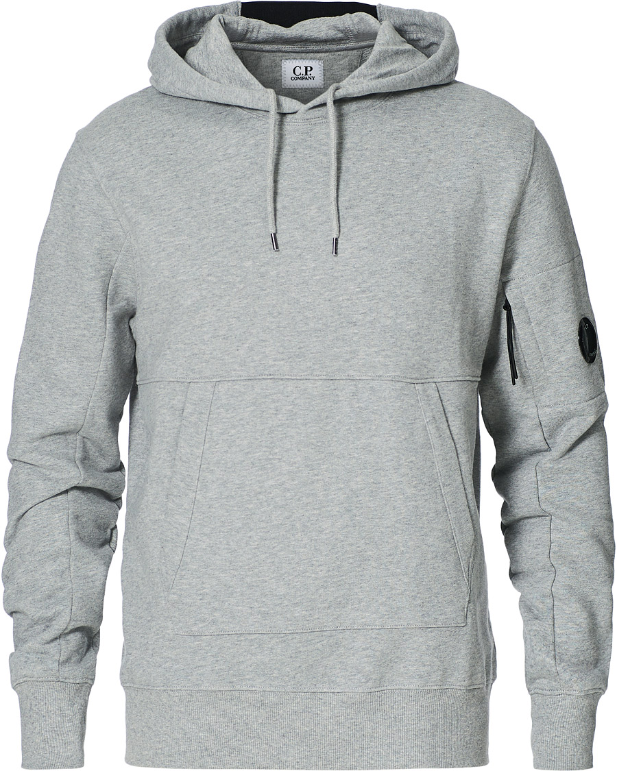 Herre | Trøjer | C.P. Company | Hooded Lens Sweatshirt Grey