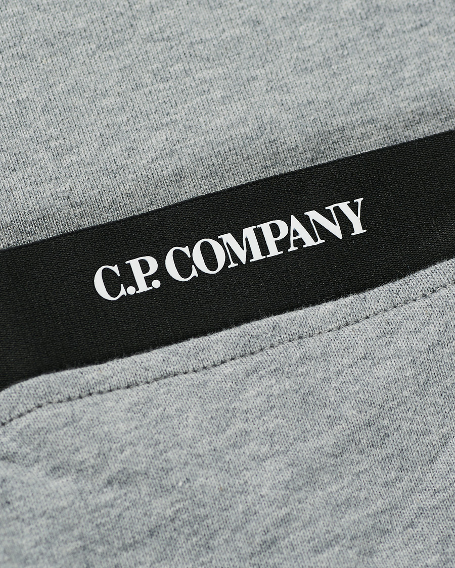 Herre | Trøjer | C.P. Company | Hooded Lens Sweatshirt Grey